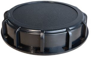 IBC Adapter - End cap - female thread - DN150 - Black