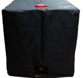 IBC Adapter - IBC Behälter - Schlauch - Schwarz glänzend