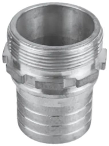 Tankwagen Kupplung Schlauchtülle - Edelstahl - 19mm x 3/4" AG