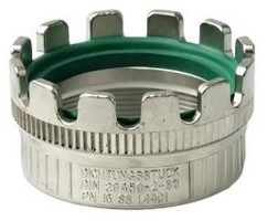 Tank Truck Coupling Crown piece - stainless steel - inner thread 2"