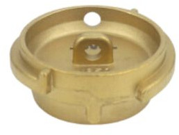 Tank Truck Coupling VB cap - Brass - DN100