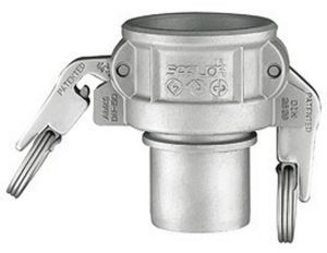Waterson Saflok CC Stainless Steel with smooth TW spout 1-1/4"