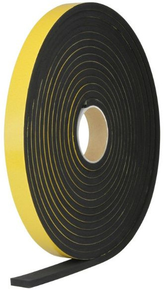 Celrubber NP400 - EPDM - Adhesive - 10mm (h) - 50mm (w) - Roll 10m