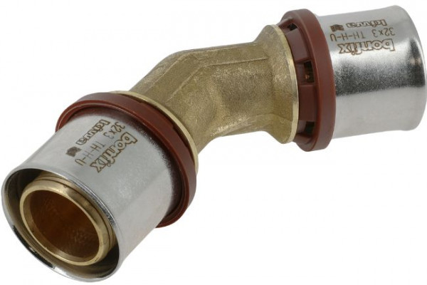 BONFIX Alu-press Elbow 45° 32 x 32