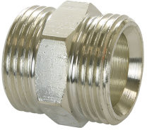 Uponor Doppelnippel Euroconus - Außengewinde x Außengewinde - 1/2" x 1/2