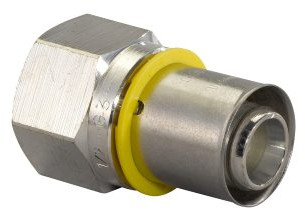 Uponor MLC-G Gasverschraubung - Press x Innengewinde - 25mm x 1"