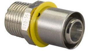 Uponor MLC-G Gasverbindung - Press x Außengewinde - 32mm x 1"