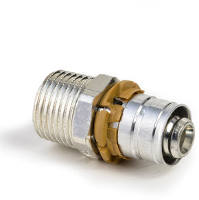 Uponor S-Press Gewindekupplung - Press x Außengewinde - 40mm x 1-1/2"