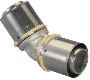 Uponor S-Press Winkel 45° - Press x Press - 50mm x 50mm