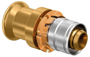 Uponor S-Press transition fitting - press x press - 16mm x 15mm (Cu)