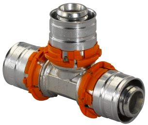 Uponor S-Press press T-piece 90° - press x press x press - 40mm x 40mm x 40mm