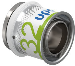 Uponor S-Press Plus end piece - press - 32mm - Kiwa