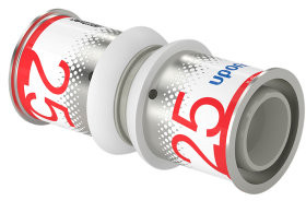 Uponor S-Press Plus fitting - pers x pers - 25mm x 25mm - ppsu - Kiwa