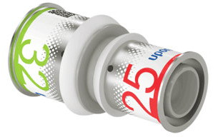 Uponor S-Press Plus transition fitting - press x press 32mm x 25mm - ppsu - Kiwa