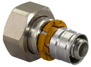 Uponor S-Press screw fitting - press x female thread - 50mm x 1-3/4"