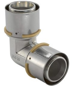 Uponor MLC bend 90° - pe/alu - press x press - 50mm x 50mm