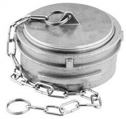 Guillemin kupplung - Blindkappe - DN50 - Aluminium