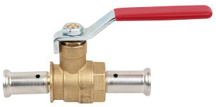 Henco - ball valve - press x press - 26mm x 26mm - brass