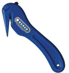 Henco - Sicherheitsmesser - Kunststoff - Blau