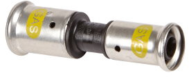 Henco - Übergangskupplung - Gas - press x press - 26mm x 20mm - PVDF