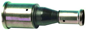 Henco - Übergangskupplung - Press x Press - 40mm x 32mm - PVDF