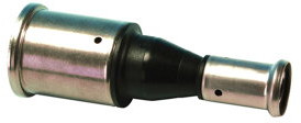 Henco - transition fitting - press x press - 16mm x 16mm - PVDF