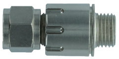 Euroline - Flow regulator - male thread - 1/4" - nickel-plated brass