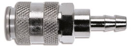 Euroline - Quick fitting with hose tail - pitch - 12mm - chrome-plated brass