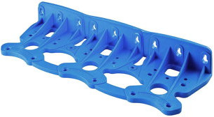 Atlas Filtri - Wandhalterung - Typ Trio - Dreifach - Blau