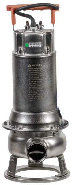 Tauchpumpe ohne Schwimmer - KIN Pumpen DHD 3T - Edelstahl - 400 Volt - inklusive 10 Meter Kabel (Max. Kapazität 18m³/h)