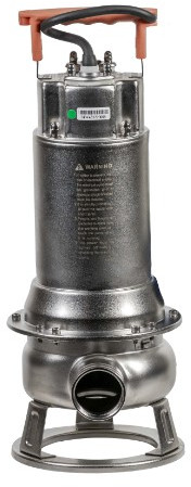 Tauchpumpe ohne Schwimmer - KIN Pumpen DHD 1 - Edelstahl - 230 Volt - inklusive 10 Meter Kabel (Max. Kapazität 18m³/h)