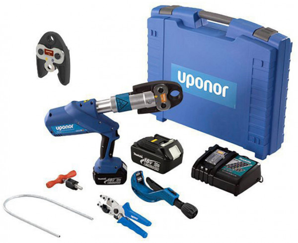 Uponor - battery press machine - tool set - Type UP110