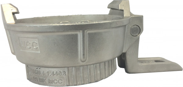 Tank Truck Coupling with 90° Lever - Female Thread - DN80 - SS 316