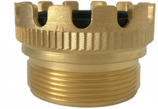 Tank Truck Coupling - Crown - Male thread - DN80 - Brass