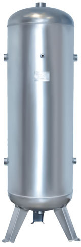Vertical tank 3000L 11 bar stainless steel 304