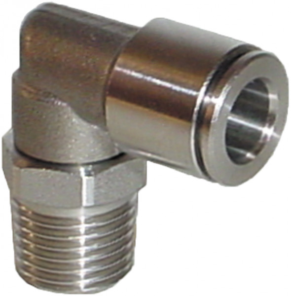 KIKI-D 6 mm x R1/8" Stainless Steel Tapered