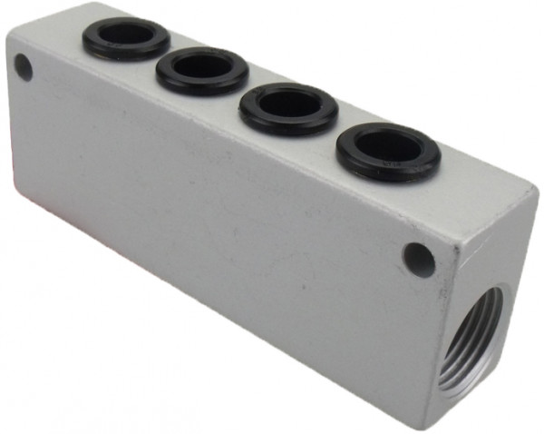 Distribution block-I 4 mm x G1/4" (6 x 4 mm)