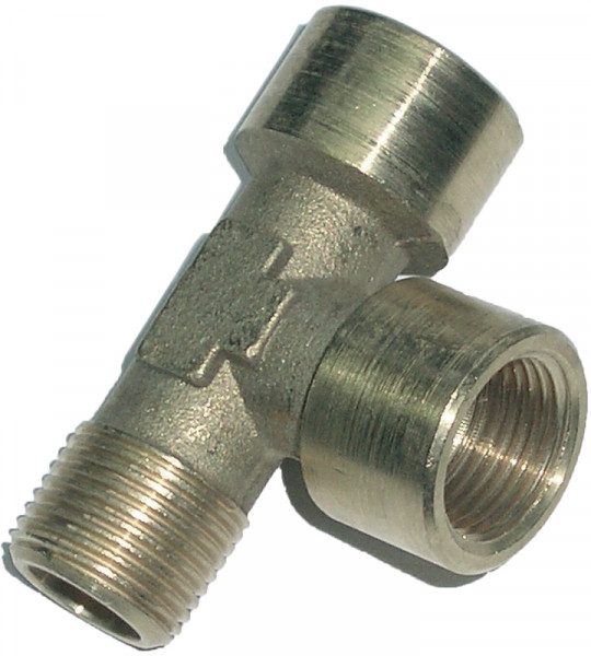 TEE-M.F.F. R1/4" x G1/4" BLANK brass