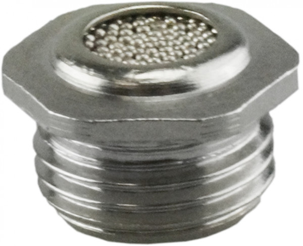 Stainless steel silencer type SFEX 1/8" 70Mu