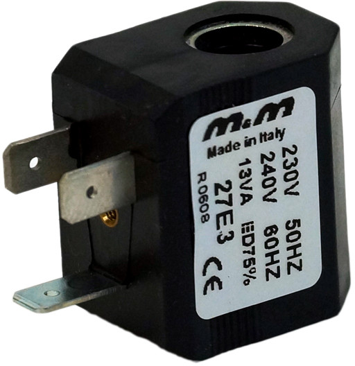 Spule M&M 13VA, 230/50 240/60 ED75%