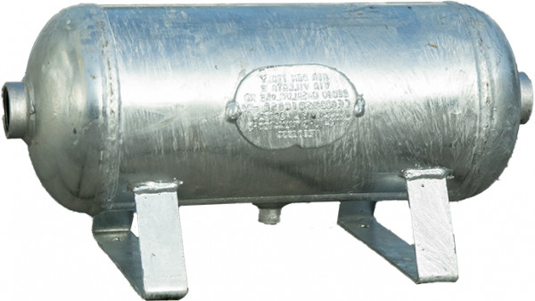 Horizontaler Tank verzinkt 50L 11 bar