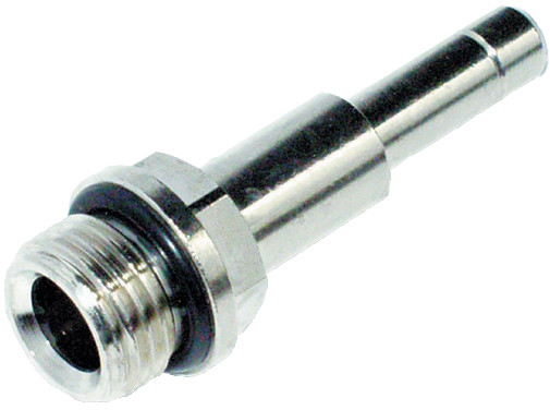 Straight steel nipple 8 mm x G1/8" raised