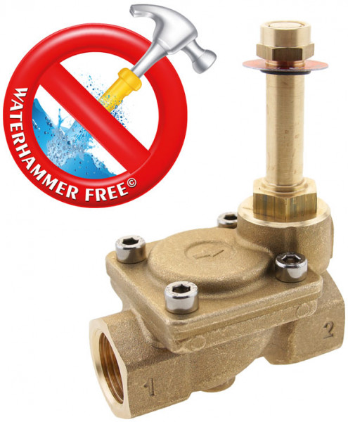 2/2-way solenoid valve Indirect G1" NO