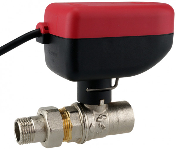 Kugelhahn elektr. betätigt 1" 230VAC