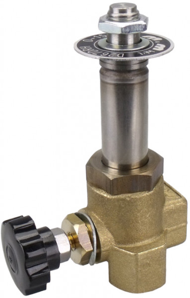 2/2-Wege-Magnetventil G1/4" NC DAMPF Winkel/Regel