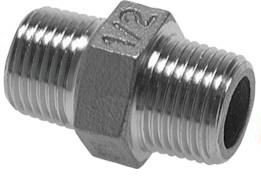 BN-K 3-piece R1/2" brass nickel-plated