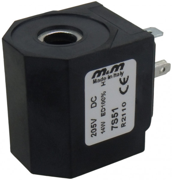 HT-Spule 7 M&M 205Vdc, 14 Watt