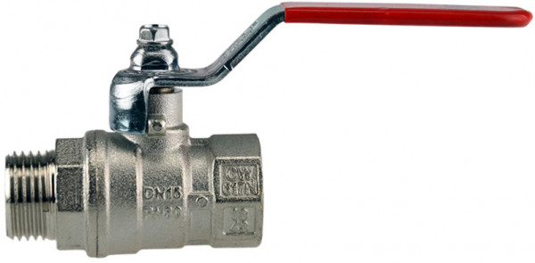 Ball valve 2" Male x Female max. 25 bar
