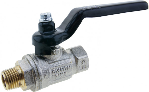 Absperrventil G1/2" Edelstahl 200°C NC