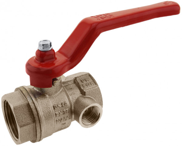 Ball valve 3/4" Bi x Bi max. with drain